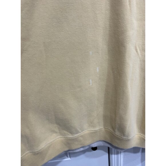 Tommy Bahama Quarter Zip Reversible Pullover Sweater Yellow Cozy Relaxed - Picture 4 of 11